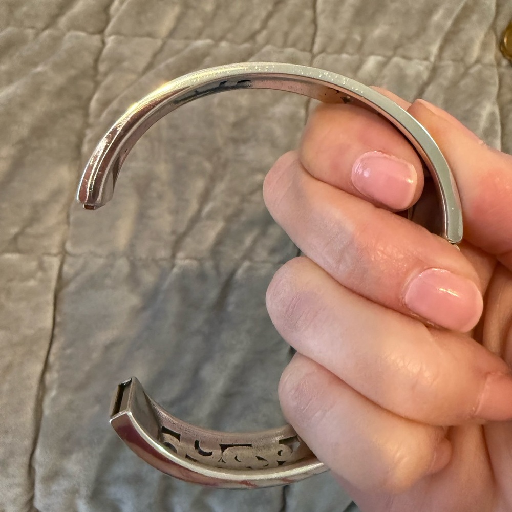 Brighton Silver Bracelet with Intricate Design - Picture 3 of 5